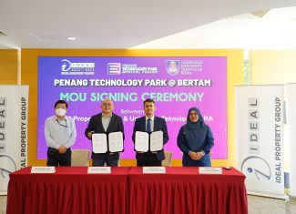Ideal Property Inked MOU with UiTM & Aimst University